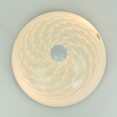 Vintage Artigianato Muranese Murano Flush Mount