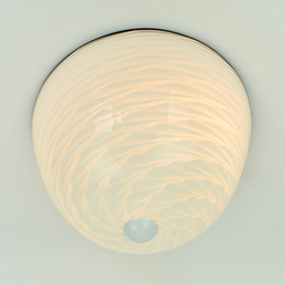Vintage Artigianato Muranese Murano Flush Mount
