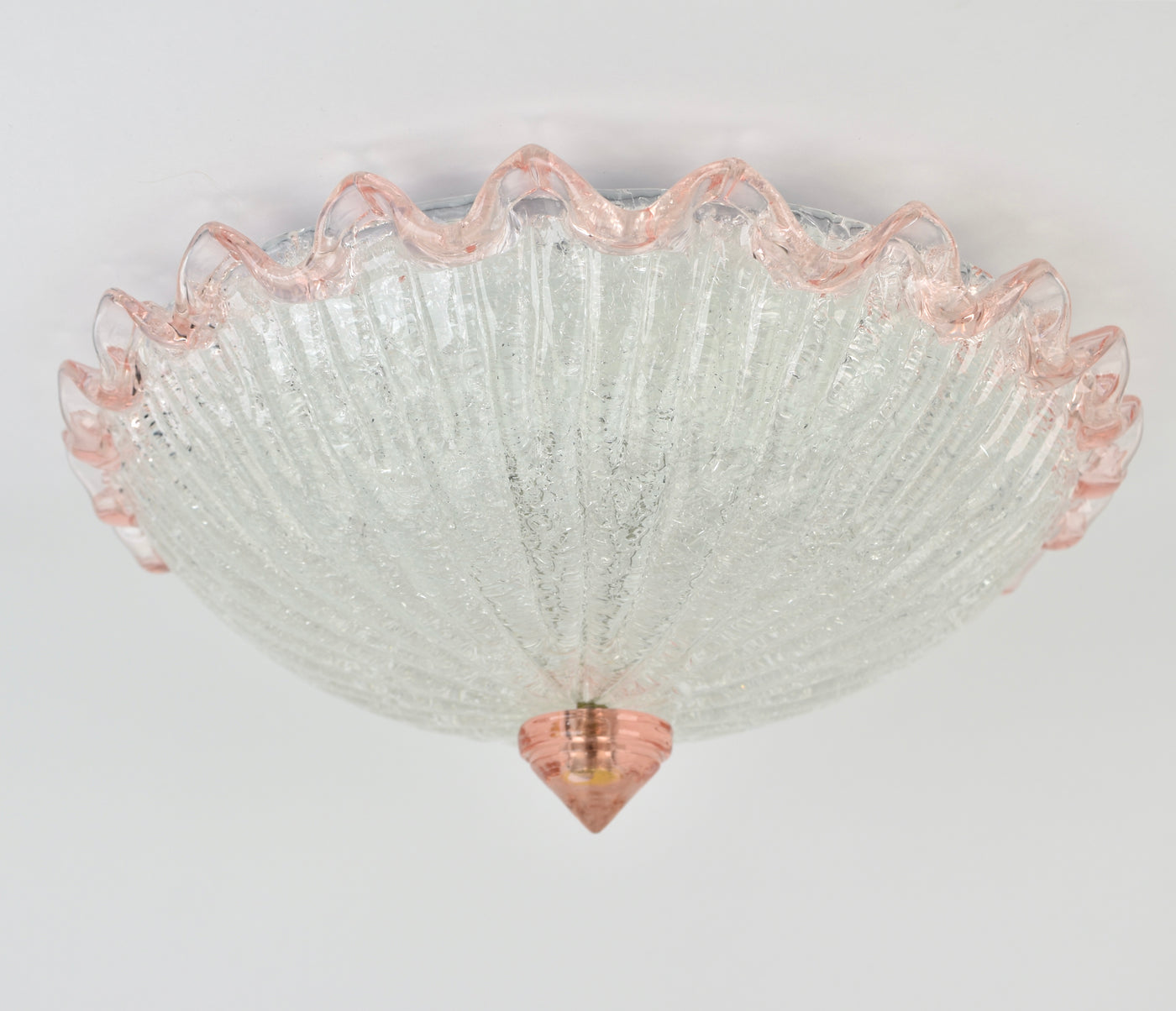 Mid Century Murano Barovier & Toso Flush Mount