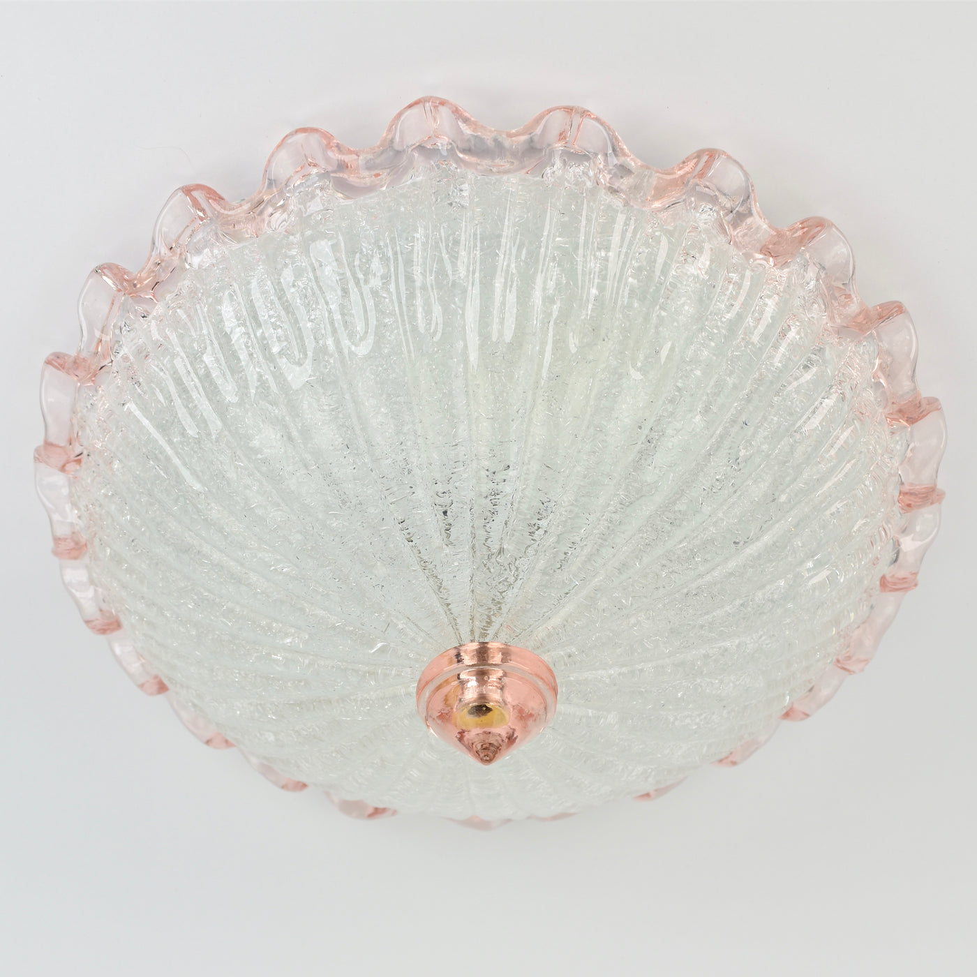 Mid Century Murano Barovier & Toso Flush Mount