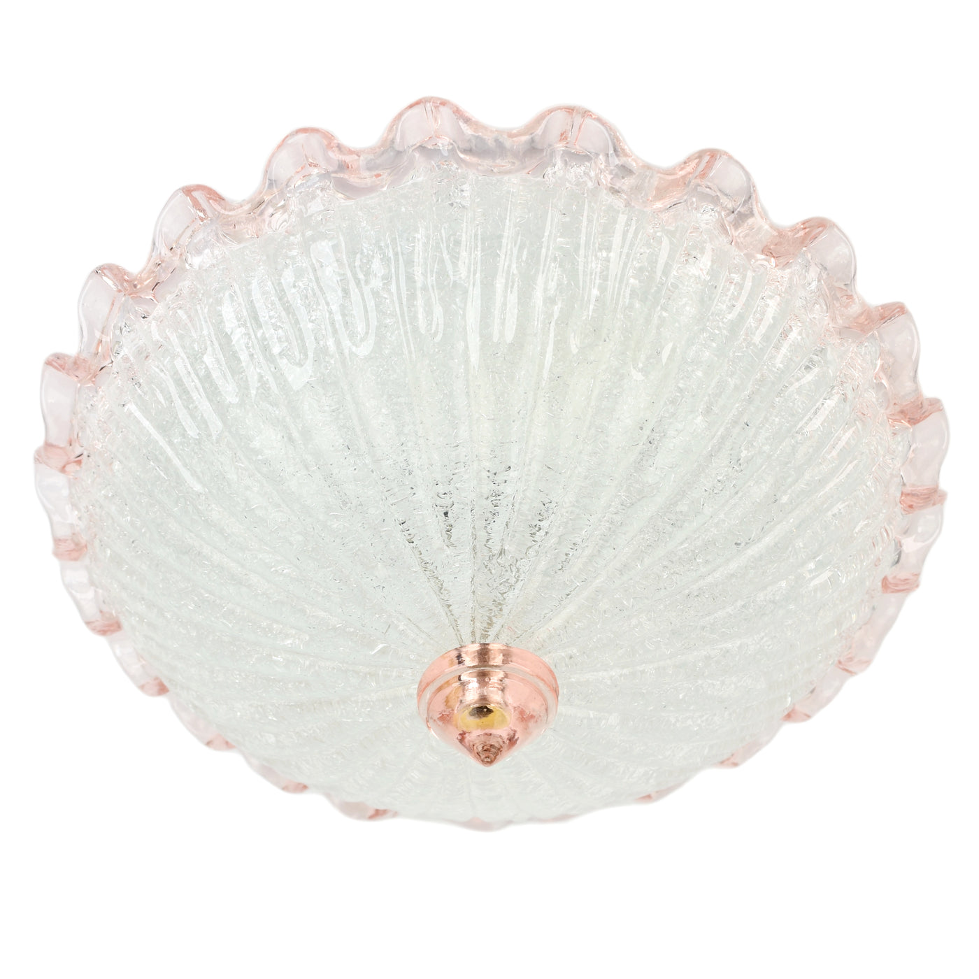 Mid Century Murano Barovier & Toso Flush Mount