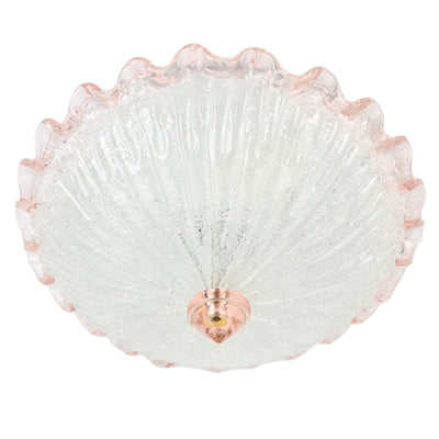 Mid Century Murano Barovier & Toso Flush Mount
