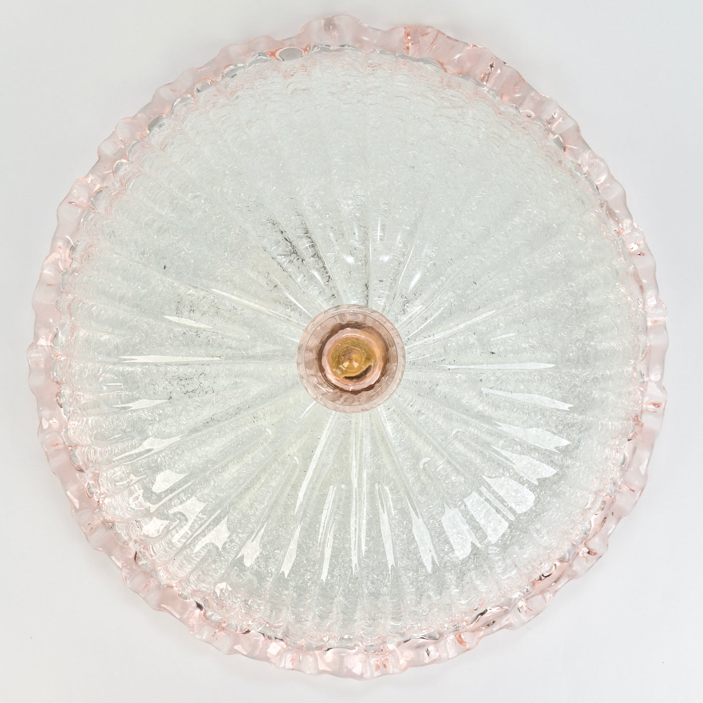 Mid Century Murano Barovier & Toso Flush Mount