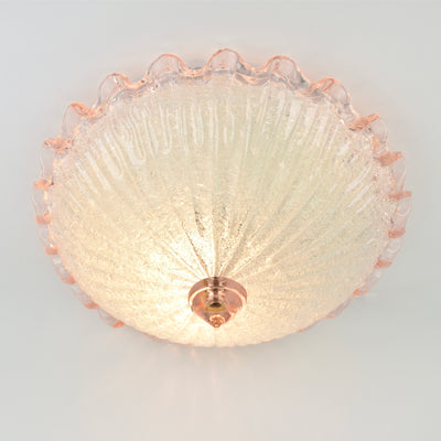 Mid Century Murano Barovier & Toso Flush Mount