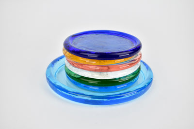 V. Nason & C. Murano Glass Coasters Vintage