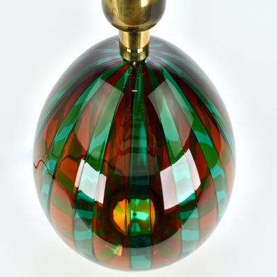 Vintage Murano Glass VeArt Table Lamp
