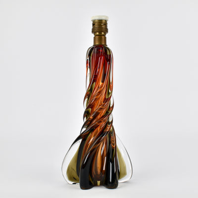 Uranium Murano Glass Table Light, 1950s