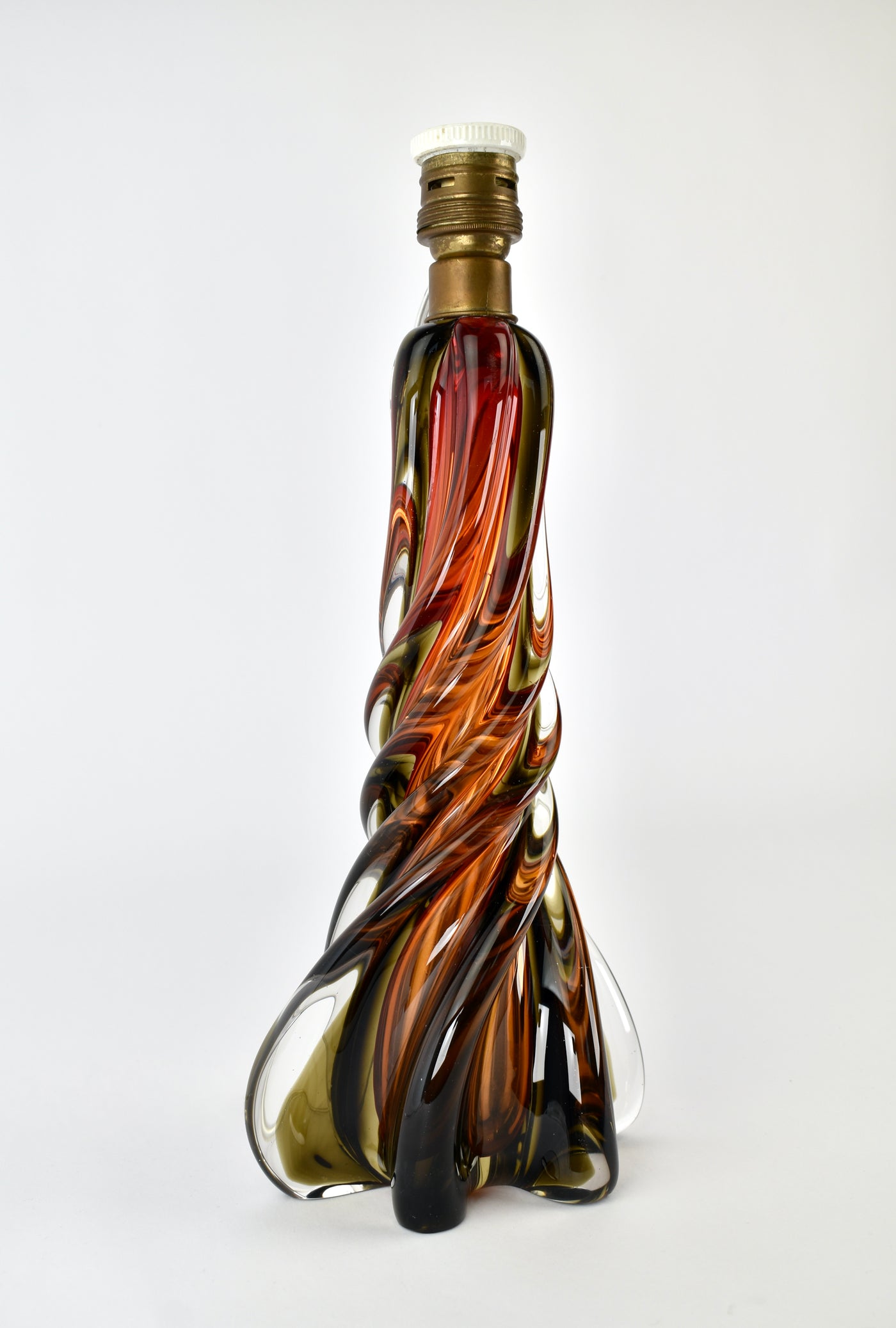 Uranium Murano Glass Table Light, 1950s