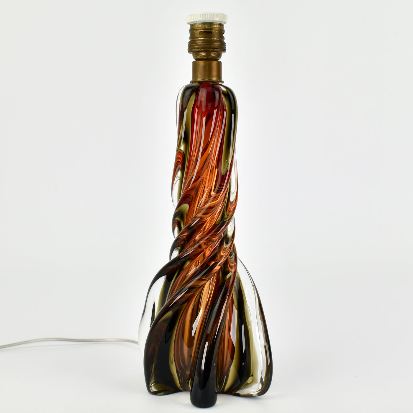 Uranium Murano Glass Table Light, 1950s