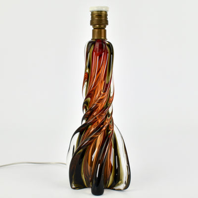 Uranium Murano Glass Table Light, 1950s