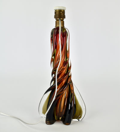 Uranium Murano Glass Table Light, 1950s