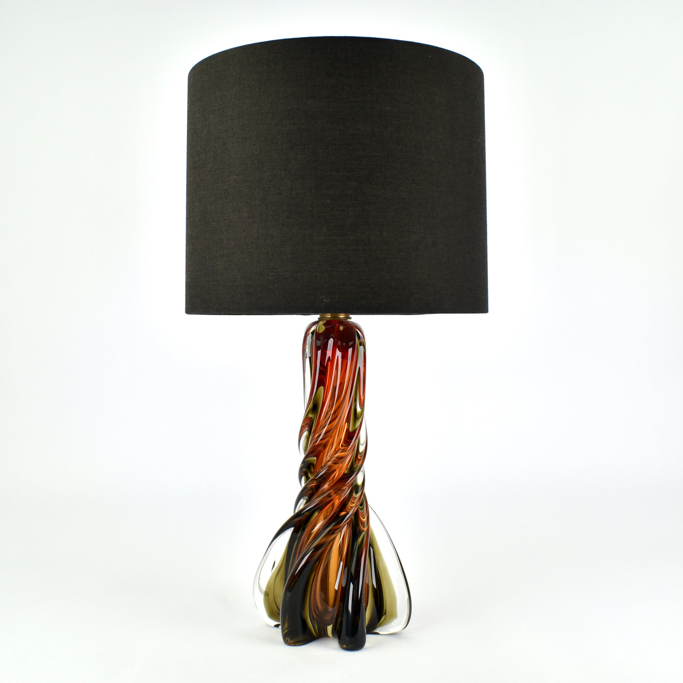 Uranium Murano Glass Table Light, 1950s