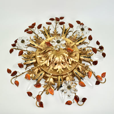 Large Italian Flush Mount by Banci Firenze