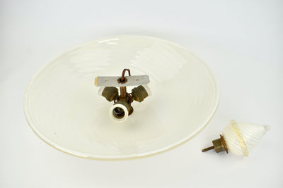 Mid-Century Murano Glass Flush Mount Barovier & Toso