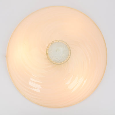 Mid-Century Murano Glass Flush Mount Barovier & Toso