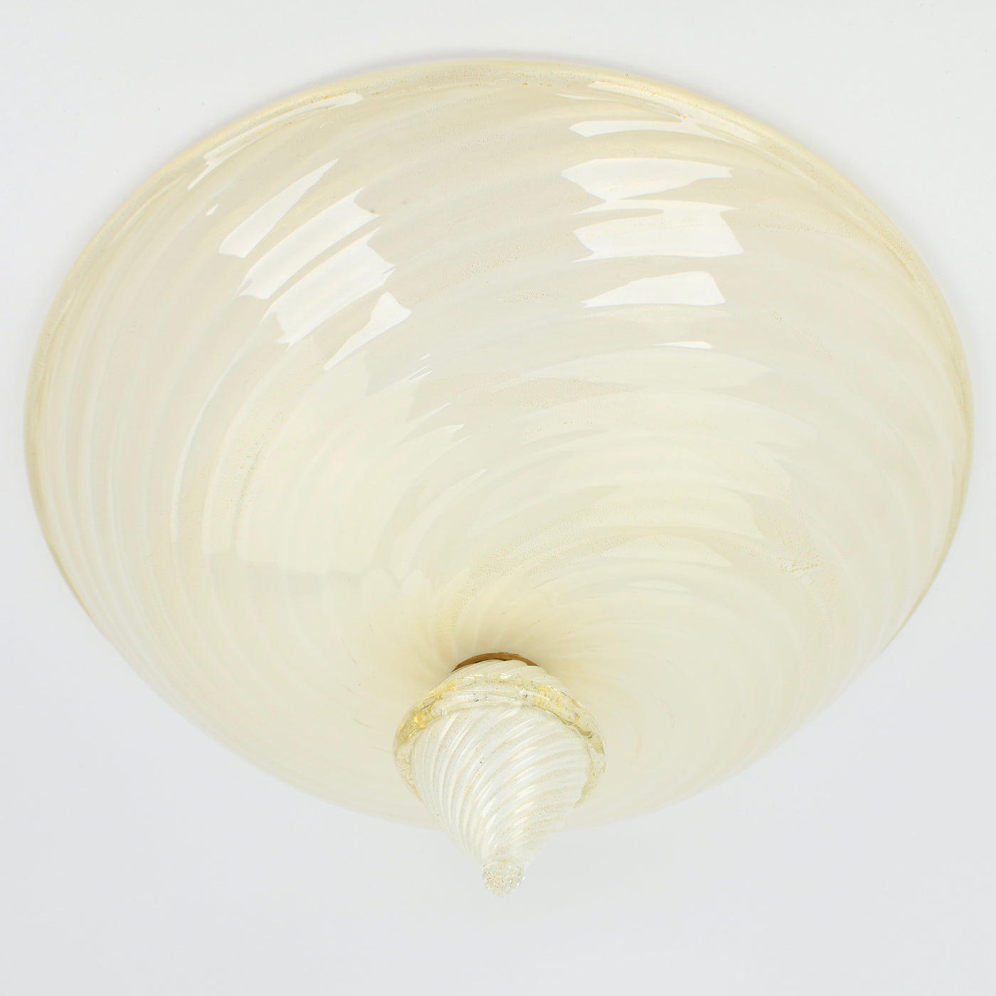 Mid-Century Murano Glass Flush Mount Barovier & Toso