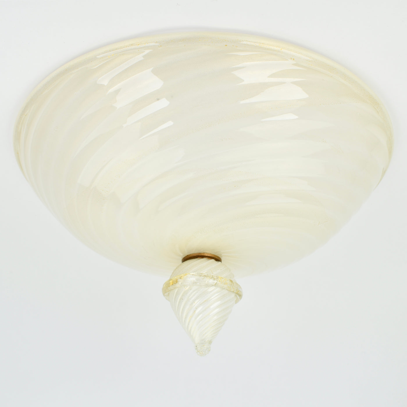 Mid-Century Murano Glass Flush Mount Barovier & Toso