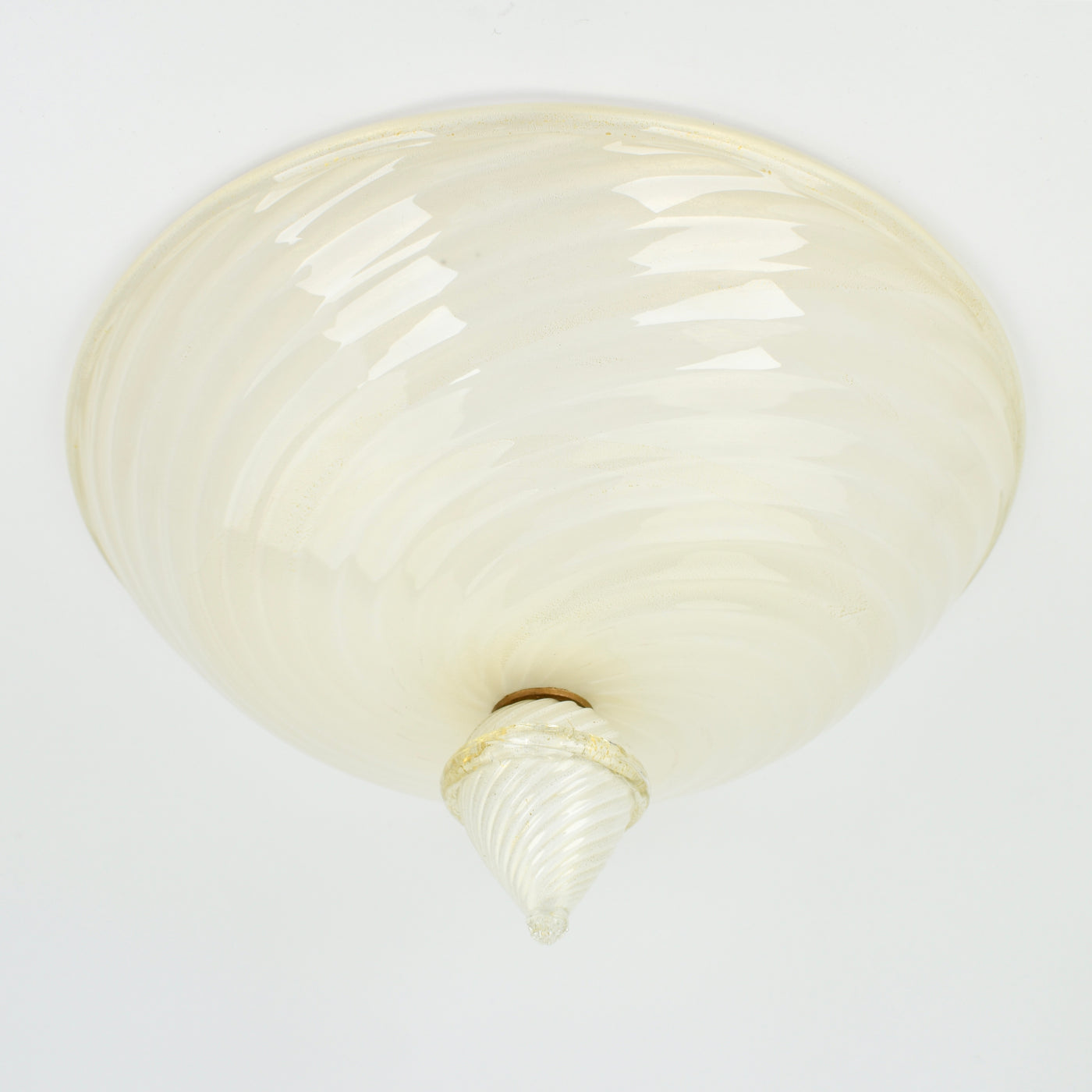 Mid-Century Murano Glass Flush Mount Barovier & Toso