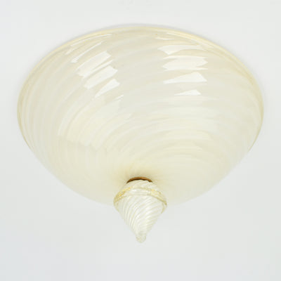 Mid-Century Murano Glass Flush Mount Barovier & Toso