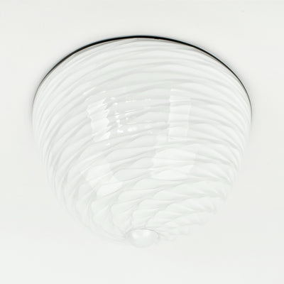 Vintage Artigianato Muranese Murano Flush Mount