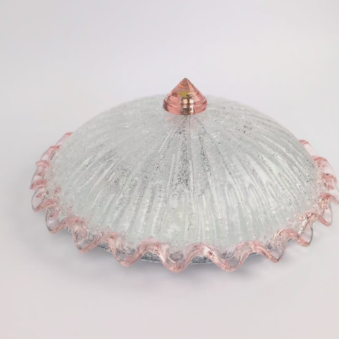 Mid Century Murano Barovier & Toso Flush Mount