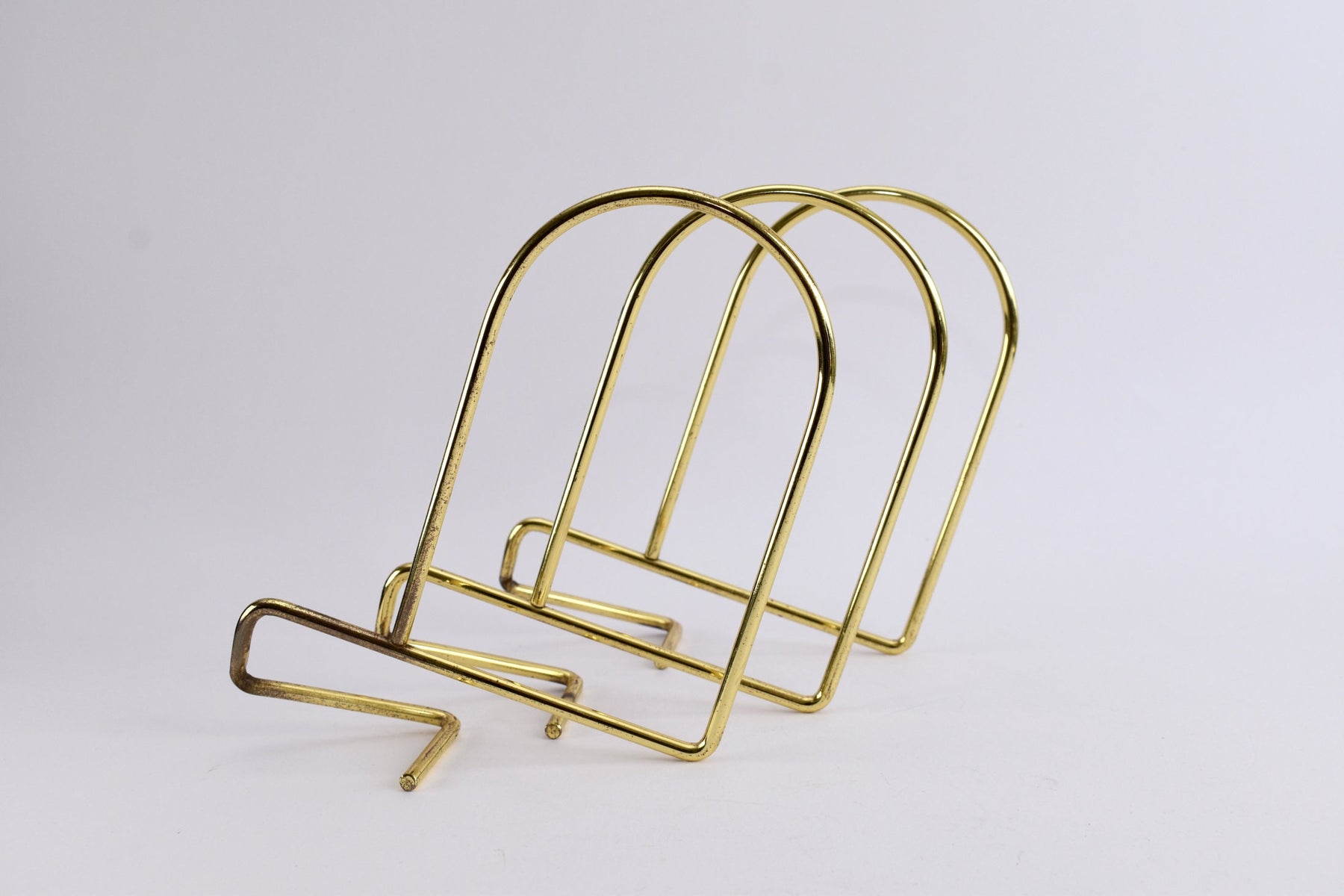 Brass Bookends by Nisse Strinning for String, 1960s, Set of 6